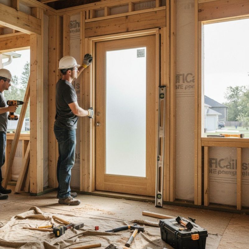 New Door Installation detail