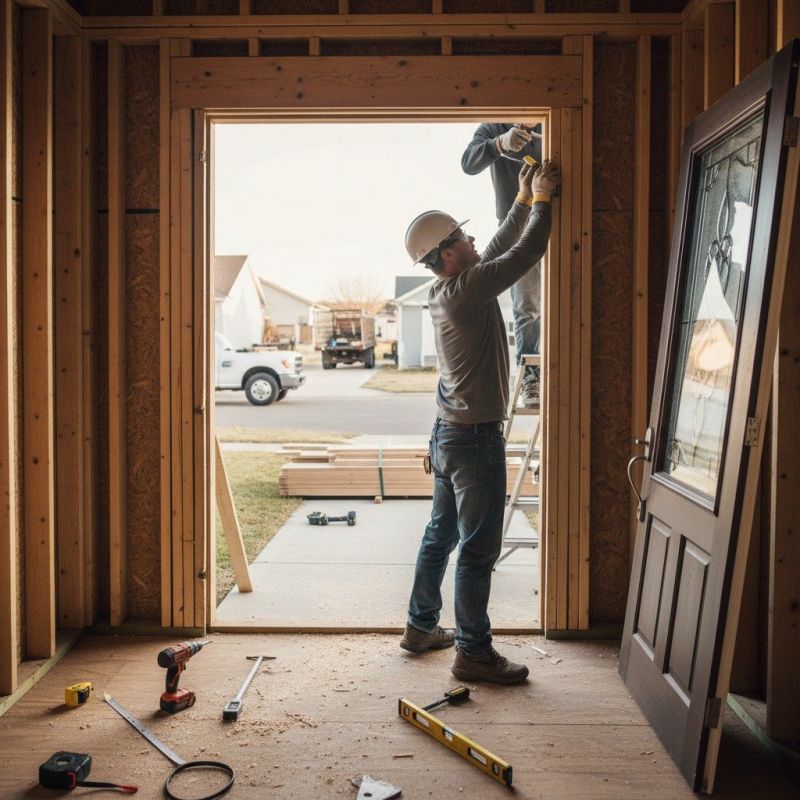 New Door Installation detail