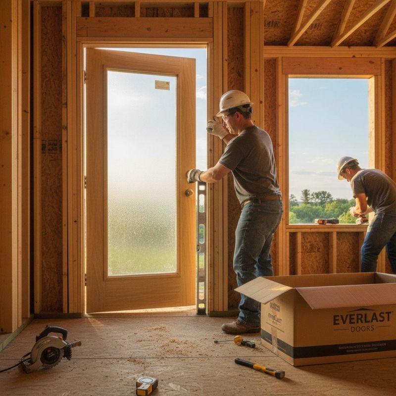 New Door Installation detail