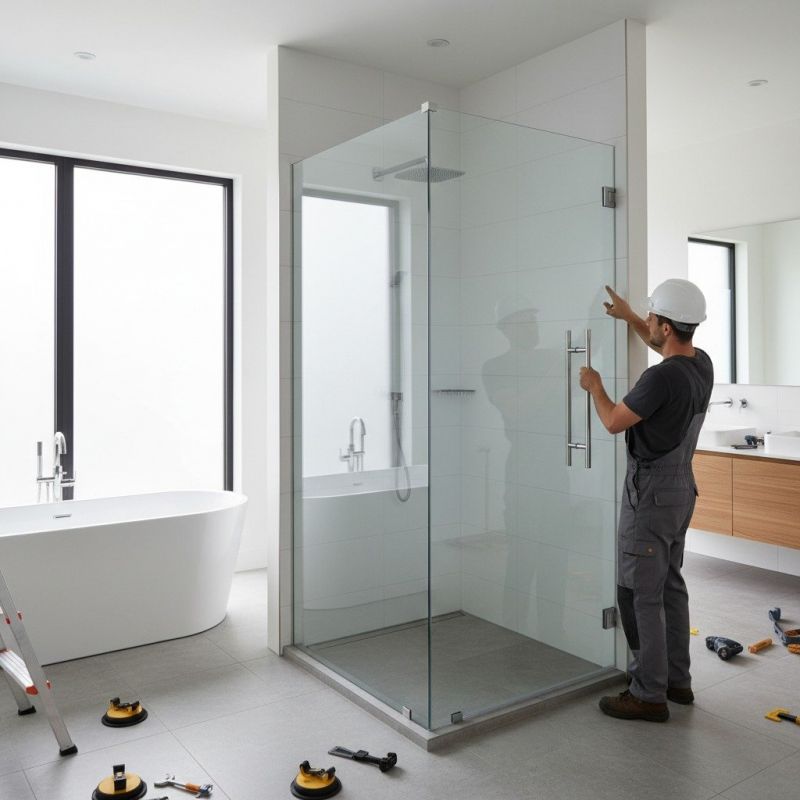 Glass Shower Door Replacement in Littleton, CO